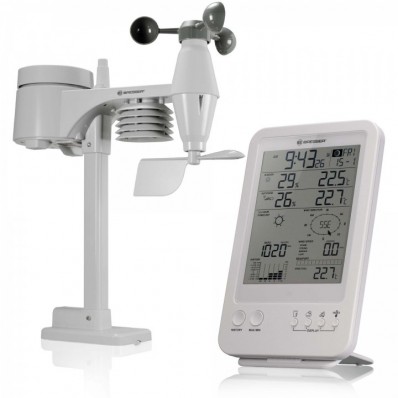 Station météo 5-en-1 blanc