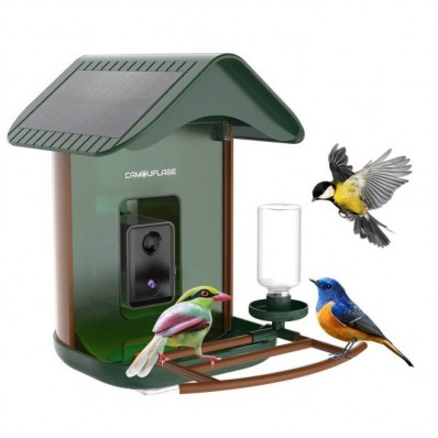 Caméra connectée pour oiseaux