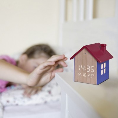 Réveil en forme de petite maison 