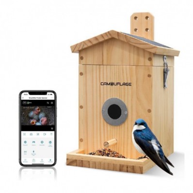 Nichoir à oiseaux connecté