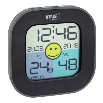 Thermo-hygromètre avec smiley