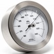Baromètre acier inoxydable brossé