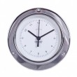 Horloge silensieuse chromée