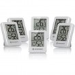 Lot de 6 thermo-hygro BRESSER Clima