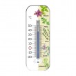 Thermomètre métal avec décor aromates