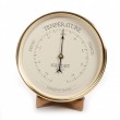 Thermomètre en laiton brossé